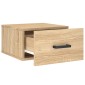 vidaXL Κομοδίνα Επιτοίχια Sonoma Δρυς 35 x 35 x 20 εκ.