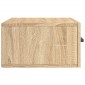 vidaXL Κομοδίνα Επιτοίχια Sonoma Δρυς 35 x 35 x 20 εκ.