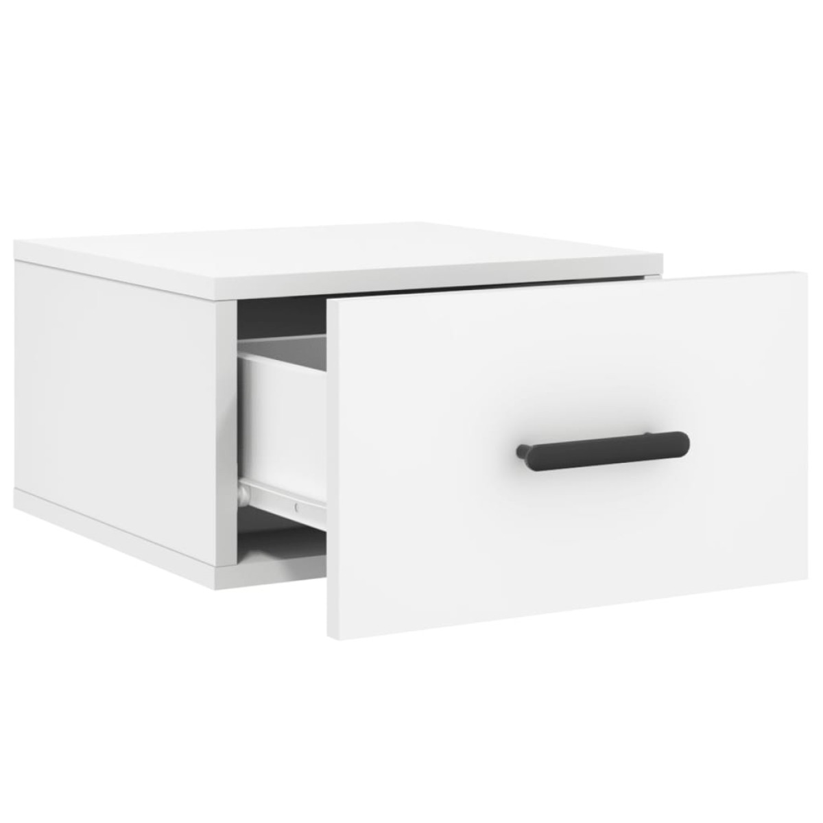 vidaXL Κομοδίνο Επιτοίχιο Λευκά 35 x 35 x 20 εκ.