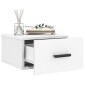 vidaXL Κομοδίνα Επιτοίχια 2 τεμ. Λευκά 35x35x20 εκ.