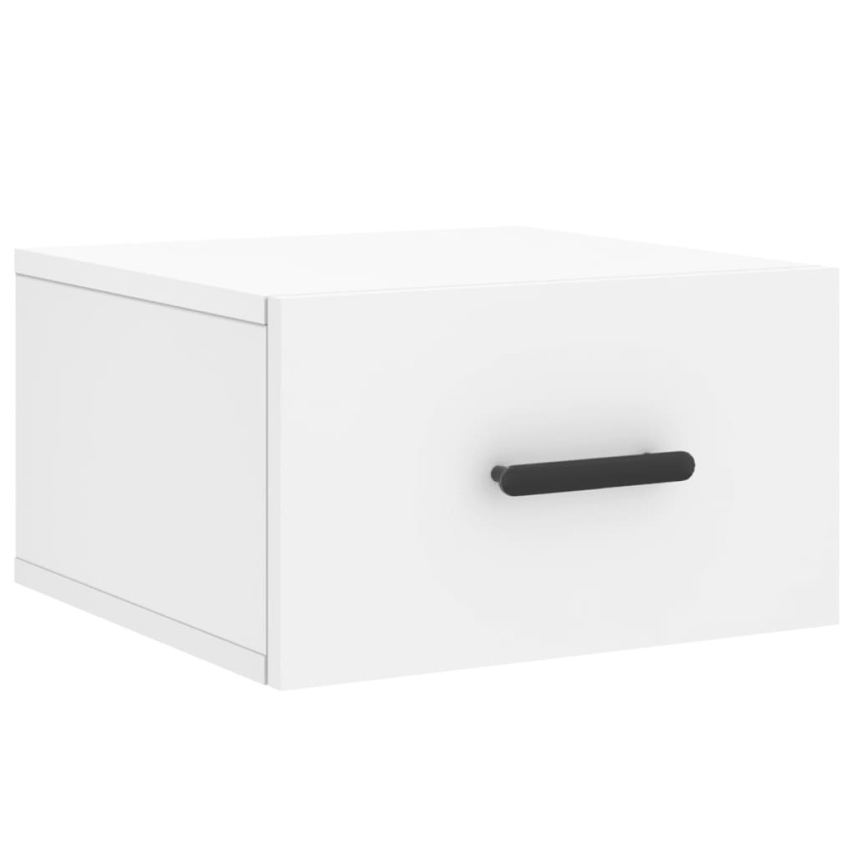 vidaXL Κομοδίνα Επιτοίχια 2 τεμ. Λευκά 35x35x20 εκ.