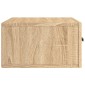 vidaXL Κομοδίνα Επιτοίχια Sonoma Δρυς 35 x 35 x 20 εκ.