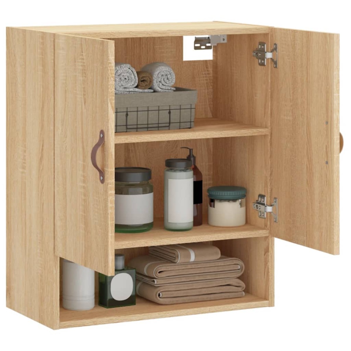 vidaXL Ντουλάπι Τοίχου Sonoma Δρυς 60 x 31 x 70 εκ. Επεξεργασμένο Ξύλο