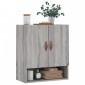 vidaXL Ντουλάπι Τοίχου Γκρι Sonoma 60x31x70εκ. Επεξεργασμένο Ξύλο