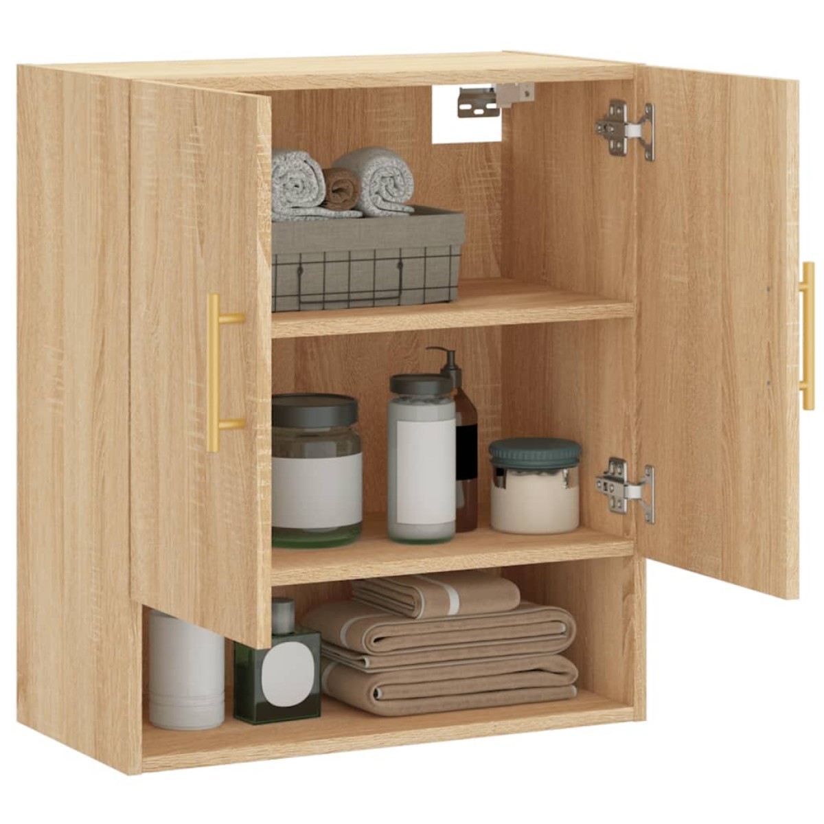 vidaXL Ντουλάπι Τοίχου Sonoma Δρυς 60 x 31 x 70 εκ. Επεξεργασμένο Ξύλο