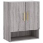 vidaXL Ντουλάπι Τοίχου Γκρι Sonoma 60 x 31 x 70 εκ. από Επεξεργ. Ξύλο