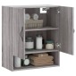 vidaXL Ντουλάπι Τοίχου Γκρι Sonoma 60 x 31 x 70 εκ. από Επεξεργ. Ξύλο