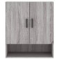 vidaXL Ντουλάπι Τοίχου Γκρι Sonoma 60 x 31 x 70 εκ. από Επεξεργ. Ξύλο