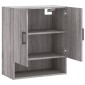 vidaXL Ντουλάπι Τοίχου Γκρι Sonoma 60 x 31 x 70 εκ. από Επεξεργ. Ξύλο