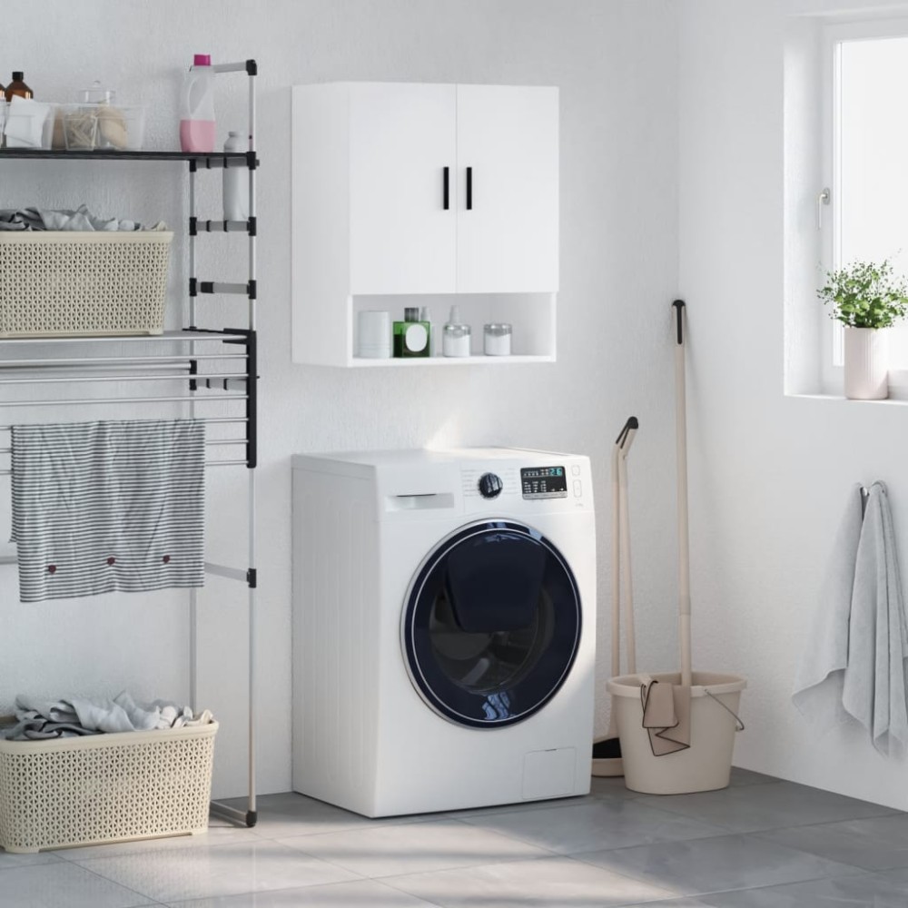 vidaXL Ντουλάπι Τοίχου Λευκό 60 x 31 x 70 εκ. από Επεξεργασμένο Ξύλο
