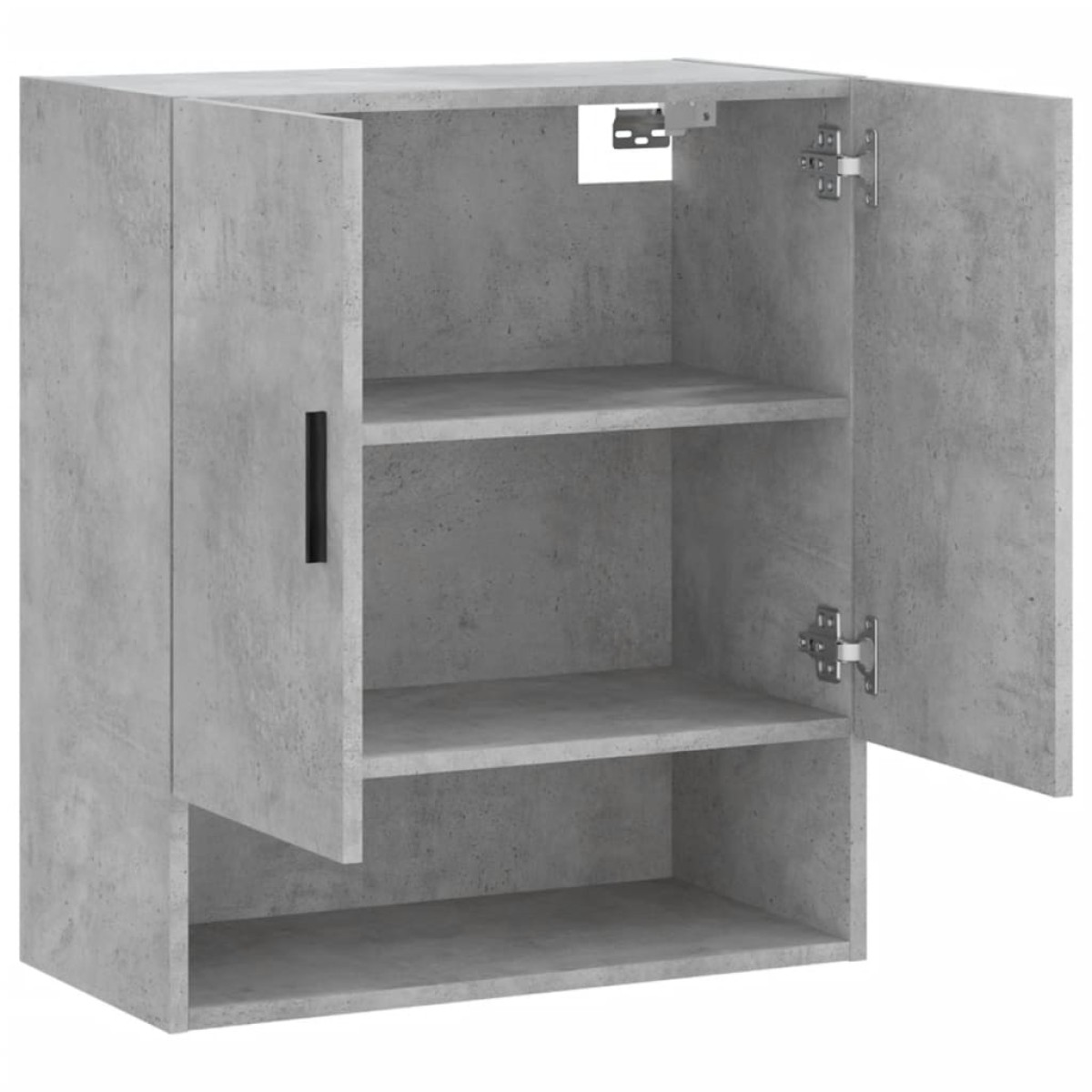 vidaXL Ντουλάπι Τοίχου Γκρι Σκυρ. 60x31x70 εκ. Επεξεργασμένο Ξύλο