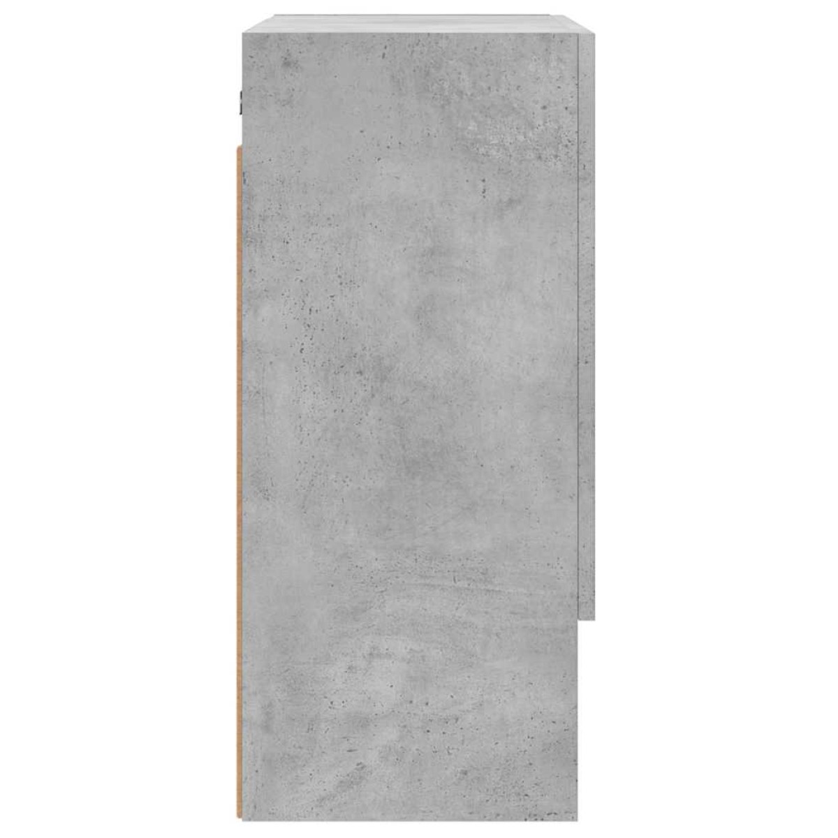 vidaXL Ντουλάπι Τοίχου Γκρι Σκυρ. 60x31x70 εκ. Επεξεργασμένο Ξύλο