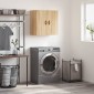 vidaXL Ντουλάπι Τοίχου Sonoma Δρυς 60x31x60 εκ. Επεξεργασμένο Ξύλο