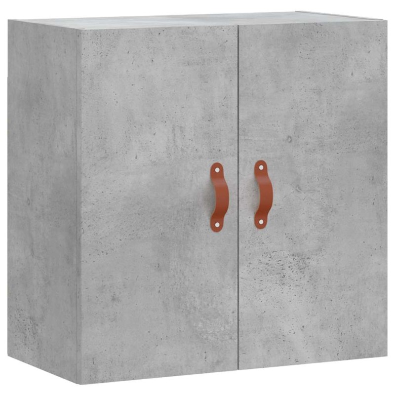 vidaXL Ντουλάπι Τοίχου Γκρι Σκυρ. 60x31x60 εκ. Επεξεργασμένο Ξύλο