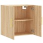 vidaXL Ντουλάπι Τοίχου Sonoma Δρυς 60x31x60 εκ. Επεξεργασμένο Ξύλο