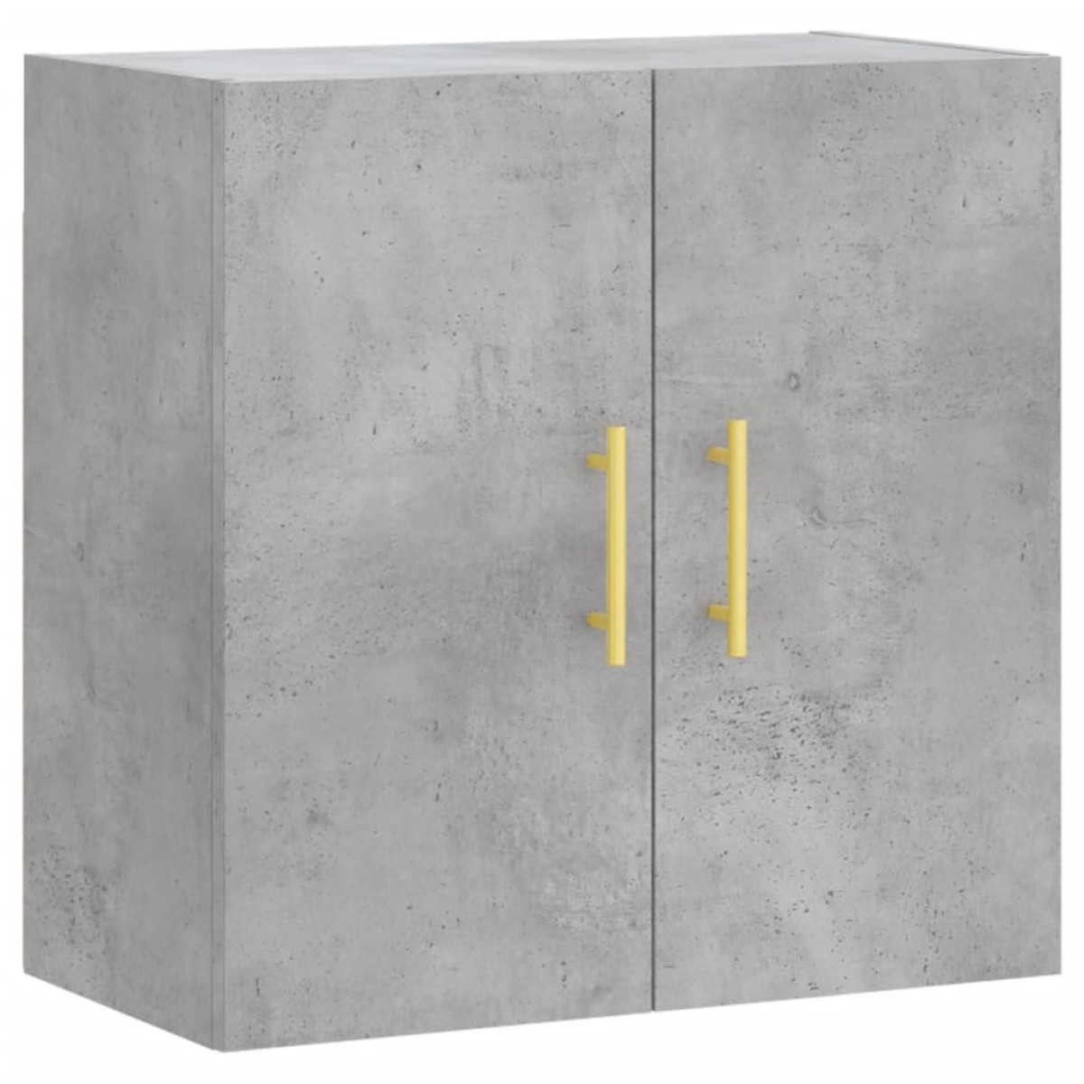 vidaXL Ντουλάπι Τοίχου Γκρι Σκυροδέματος 60x31x60 εκ. Επεξεργ. Ξύλο