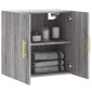 vidaXL Ντουλάπι Τοίχου Γκρι Sonoma 60x31x60 εκ. από Επεξεργασμένο Ξύλο
