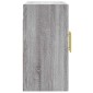 vidaXL Ντουλάπι Τοίχου Γκρι Sonoma 60x31x60 εκ. από Επεξεργασμένο Ξύλο