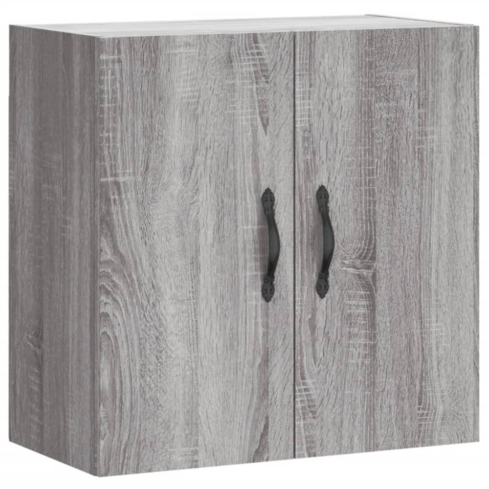 vidaXL Ντουλάπι Τοίχου Γκρι Sonoma 60x31x60 εκ. από Επεξεργασμένο Ξύλο