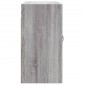vidaXL Ντουλάπι Τοίχου Γκρι Sonoma 60x31x60 εκ. από Επεξεργασμένο Ξύλο