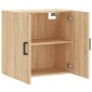 vidaXL Ντουλάπι Τοίχου Sonoma Δρυς 60x31x60 εκ. Επεξεργασμένο Ξύλο