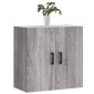 vidaXL Ντουλάπι Τοίχου Γκρι Sonoma 60x31x60 εκ. από Επεξεργασμένο Ξύλο