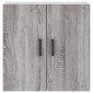 vidaXL Ντουλάπι Τοίχου Γκρι Sonoma 60x31x60 εκ. από Επεξεργασμένο Ξύλο