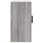 vidaXL Ντουλάπι Τοίχου Γκρι Sonoma 60x31x60 εκ. από Επεξεργασμένο Ξύλο