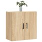 vidaXL Ντουλάπι Τοίχου Sonoma Δρυς 60x31x60 εκ. Επεξεργασμένο Ξύλο