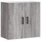 vidaXL Ντουλάπι Τοίχου Γκρι Sonoma 60x31x60 εκ. από Επεξεργασμένο Ξύλο