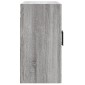 vidaXL Ντουλάπι Τοίχου Γκρι Sonoma 60x31x60 εκ. από Επεξεργασμένο Ξύλο