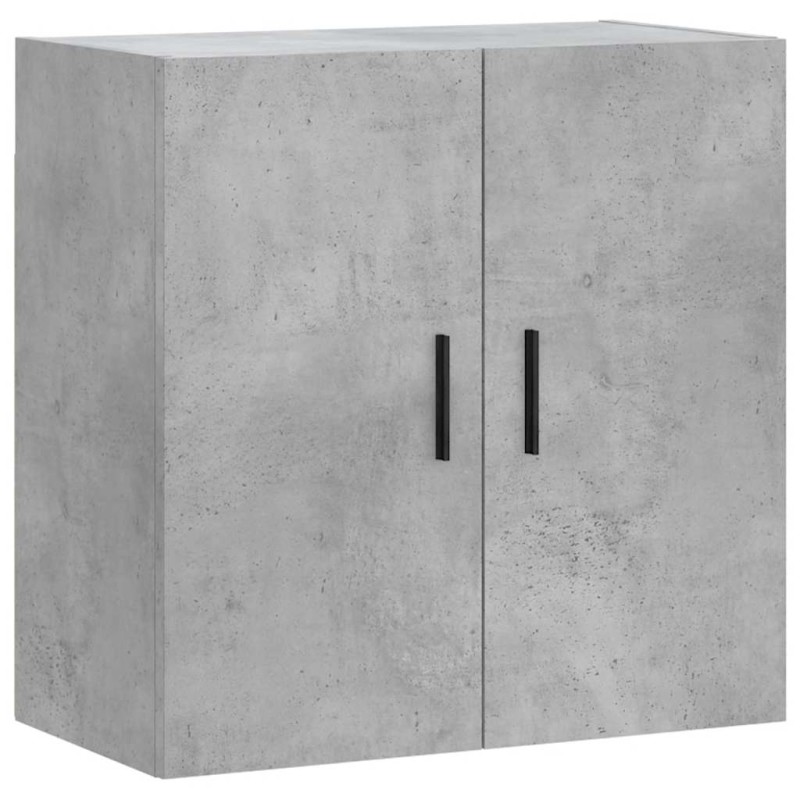 vidaXL Ντουλάπι Τοίχου Γκρι Σκυροδέματος 60x31x60 εκ. Επεξεργ. Ξύλο
