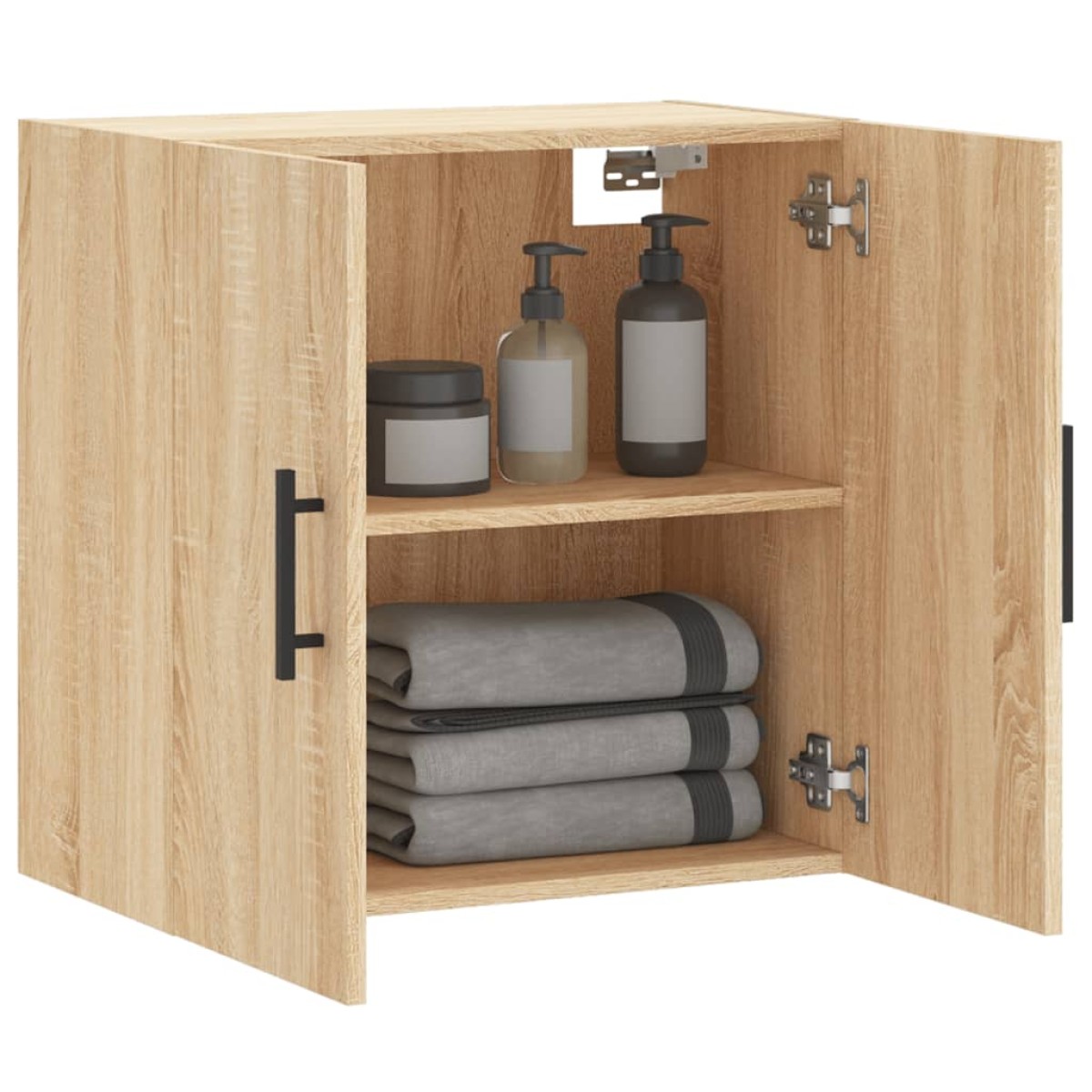 vidaXL Ντουλάπι Τοίχου Sonoma Δρυς 60x31x60 εκ. Επεξεργασμένο Ξύλο