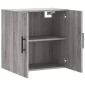 vidaXL Ντουλάπι Τοίχου Γκρι Sonoma 60x31x60 εκ. από Επεξεργασμένο Ξύλο