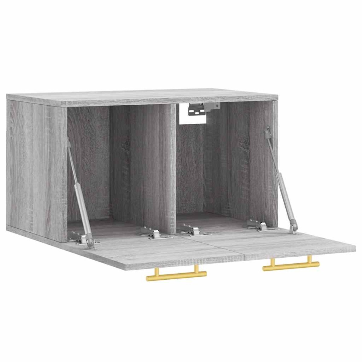 vidaXL Ντουλάπι Τοίχου Γκρι Sonoma 60x36,5x35 εκ. Επεξεργασμένο Ξύλο