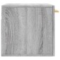 vidaXL Ντουλάπι Τοίχου Γκρι Sonoma 60x36,5x35 εκ. Επεξεργασμένο Ξύλο