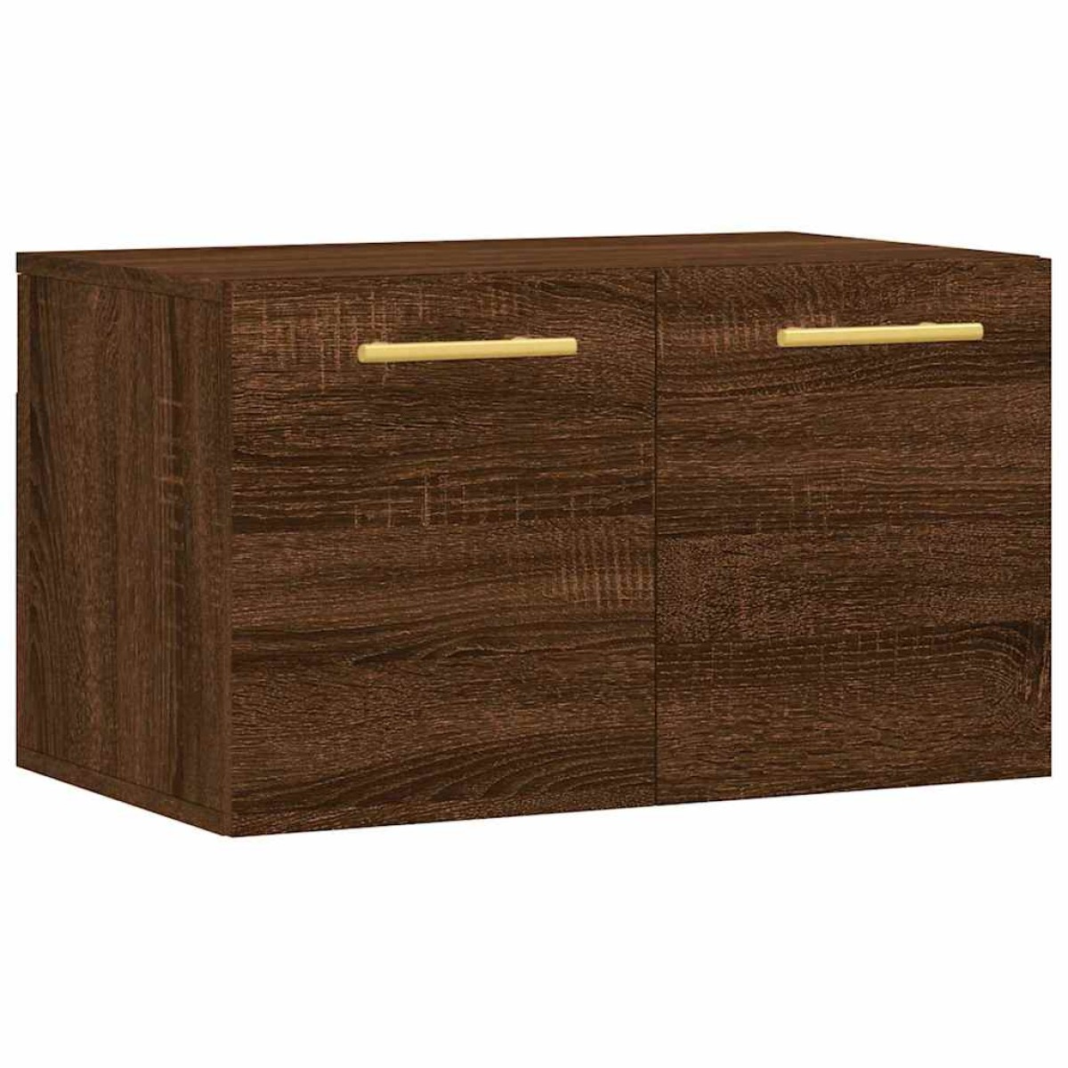 vidaXL Ντουλάπι Τοίχου Καφέ Δρυς 60x36,5x35 εκ. Επεξεργασμένο Ξύλο
