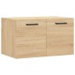 vidaXL Ντουλάπι Τοίχου Sonoma Δρυς 60x36,5x35 εκ. Επεξεργασμένο Ξύλο