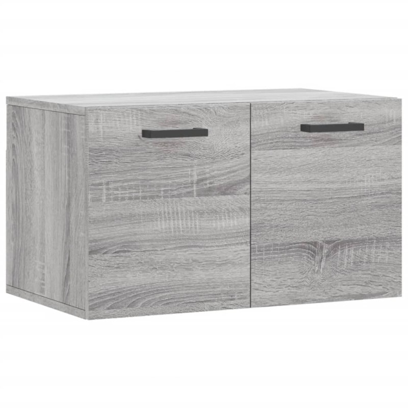 vidaXL Ντουλάπι Τοίχου Γκρι Sonoma 60x36,5x35 εκ. Επεξεργασμένο Ξύλο