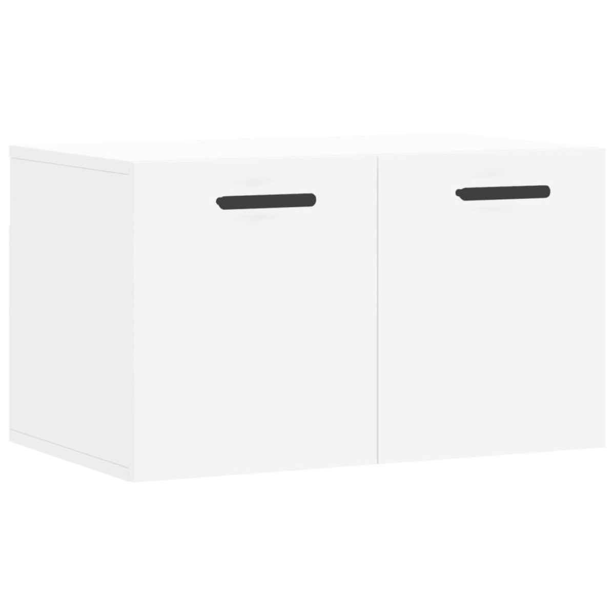 vidaXL Ντουλάπι Τοίχου Λευκό 60 x 36,5 x 35 εκ. από Επεξεργασμένο Ξύλο
