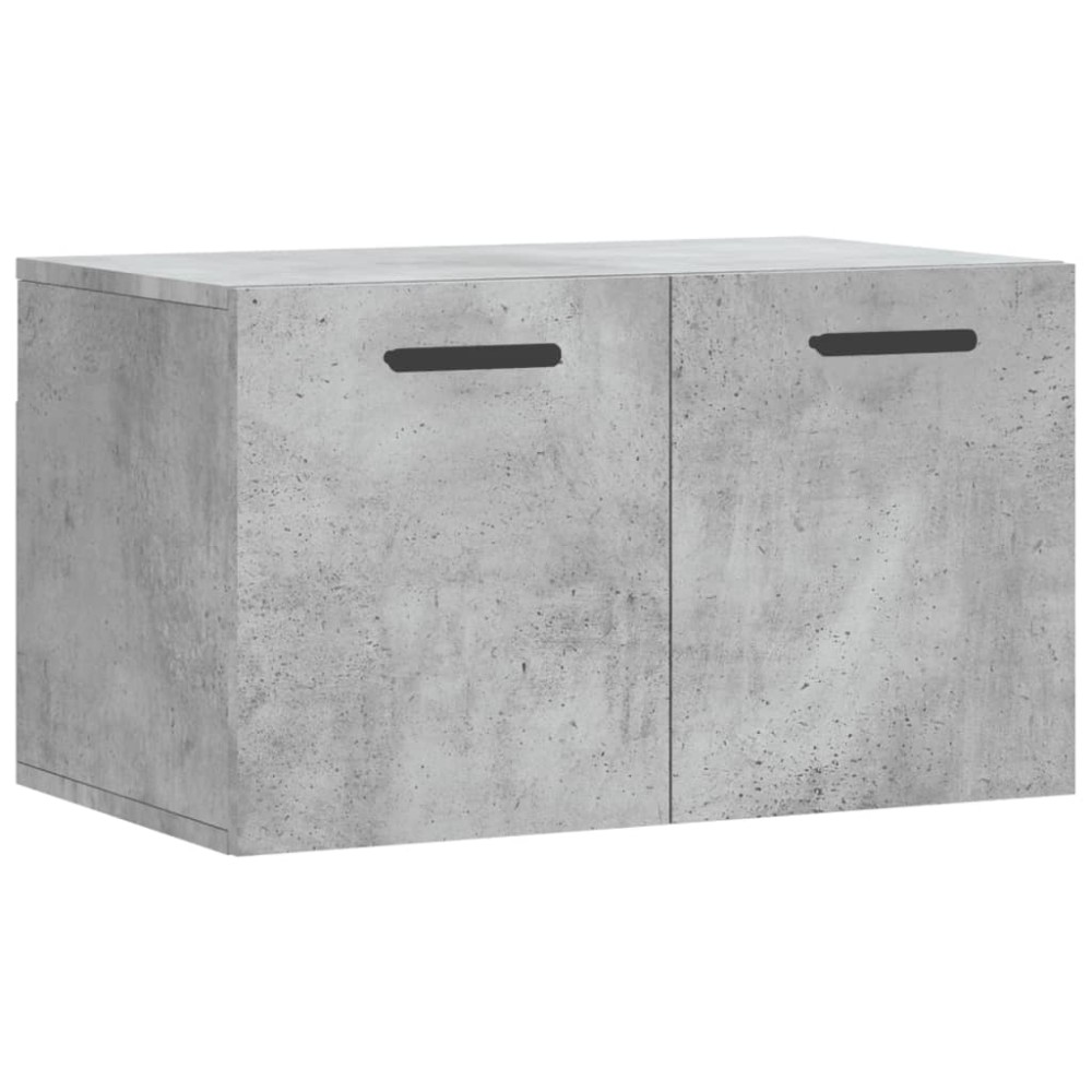 vidaXL Ντουλάπι Τοίχου Γκρι Σκυρ. 60x36,5x35 εκ. Επεξεργασμένο Ξύλο