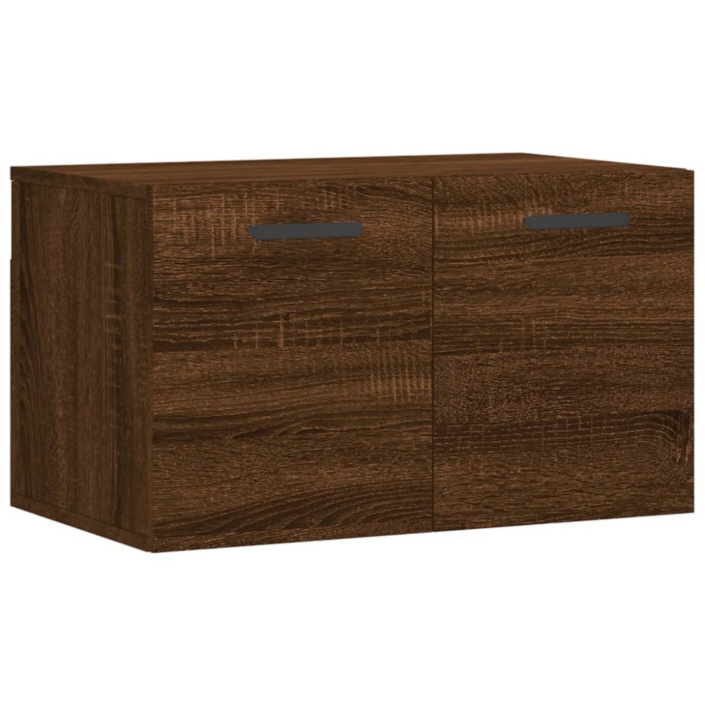 vidaXL Ντουλάπι Τοίχου Καφέ Δρυς 60x36,5x35 εκ. Επεξεργασμένο Ξύλο