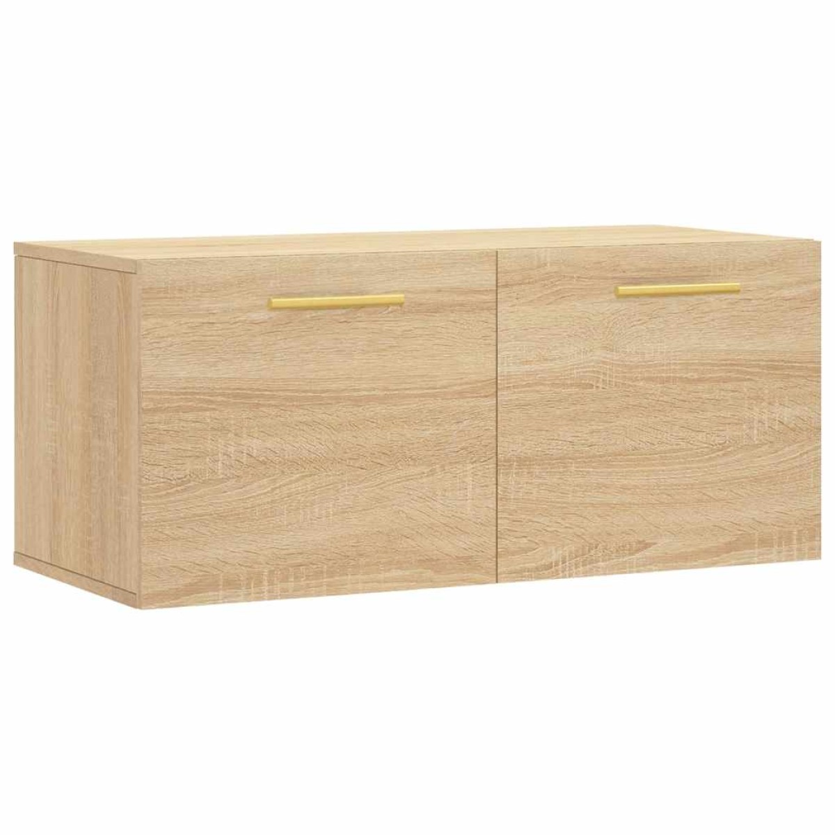 vidaXL Ντουλάπι Τοίχου Sonoma Δρυς 80x36,5x35 εκ. Επεξεργασμένο Ξύλο
