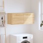 vidaXL Ντουλάπι Τοίχου Sonoma Δρυς 80x36,5x35 εκ. Επεξεργασμένο Ξύλο