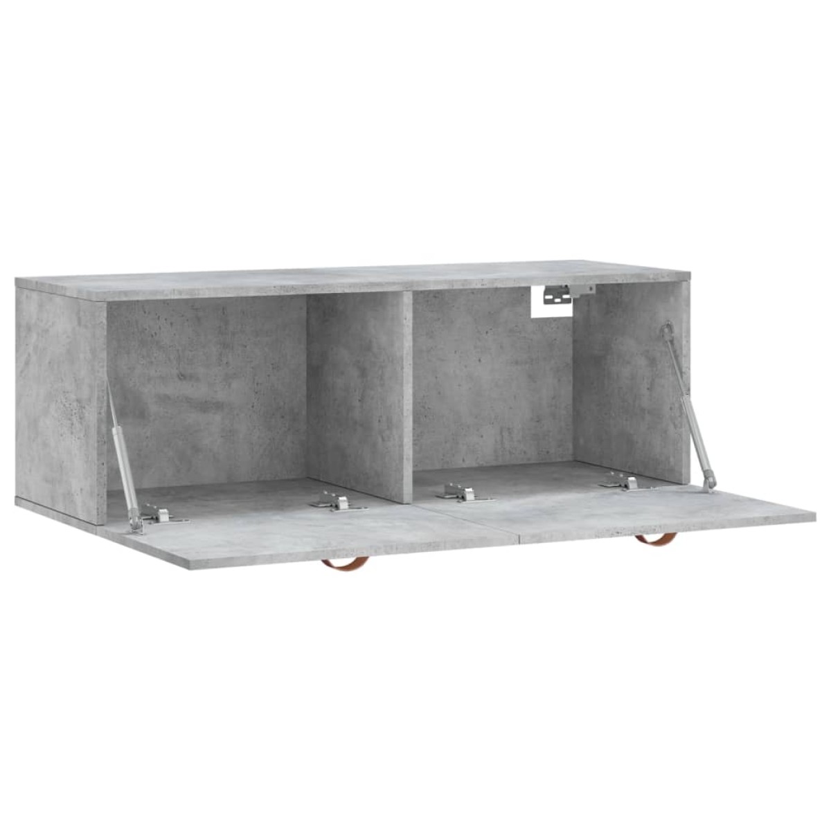 vidaXL Ντουλάπι Τοίχου Γκρι Σκυρ. 100x36,5x35 εκ. Επεξεργασμένο Ξύλο