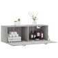 vidaXL Ντουλάπι Τοίχου Γκρι Sonoma 100x36,5x35 εκ. Επεξεργασμένο Ξύλο