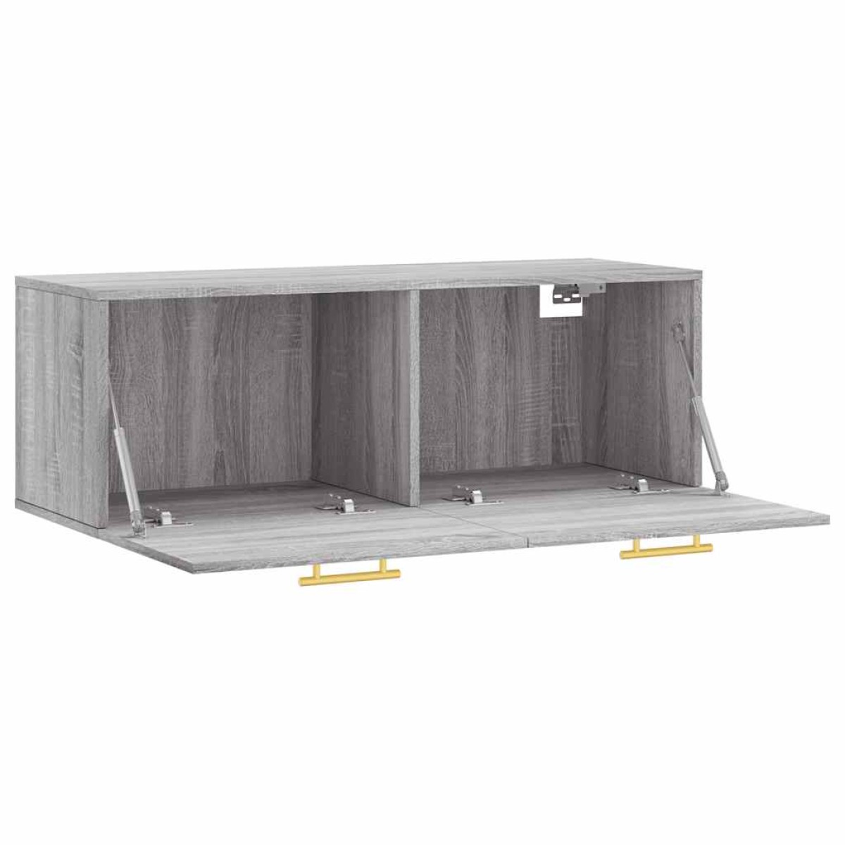 vidaXL Ντουλάπι Τοίχου Γκρι Sonoma 100x36,5x35 εκ. Επεξεργασμένο Ξύλο
