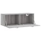 vidaXL Ντουλάπι Τοίχου Γκρι Sonoma 100x36,5x35 εκ. Επεξεργασμένο Ξύλο