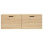 vidaXL Ντουλάπι Τοίχου Sonoma Δρυς 100 x 36,5 x 35 εκ. Επεξεργ. Ξύλο