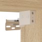 vidaXL Ντουλάπι Τοίχου Sonoma Δρυς 100 x 36,5 x 35 εκ. Επεξεργ. Ξύλο